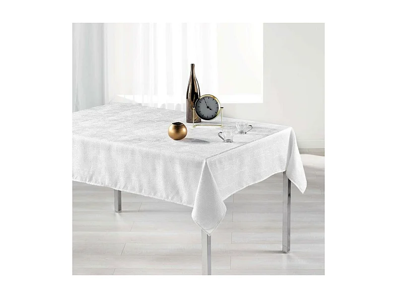 Nappe Rectangulaire "Alisson" 140x300cm Blanc