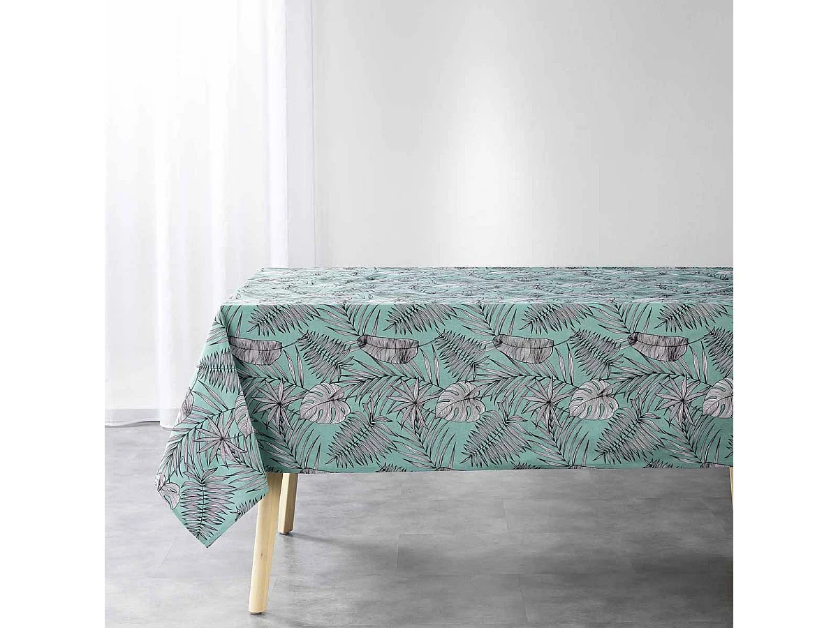 Nappe Rectangulaire "Puebla" 140x240cm Menthe