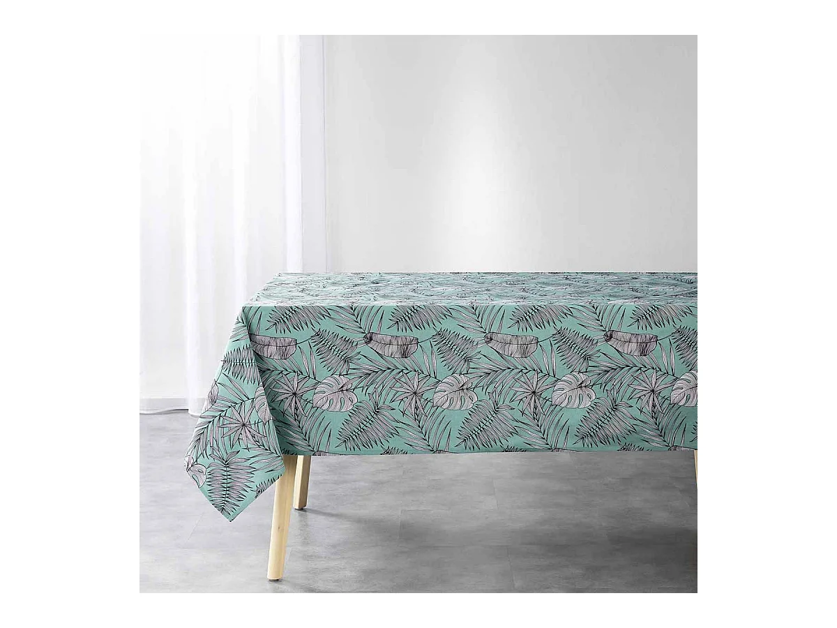Nappe Rectangulaire "Puebla" 140x240cm Menthe