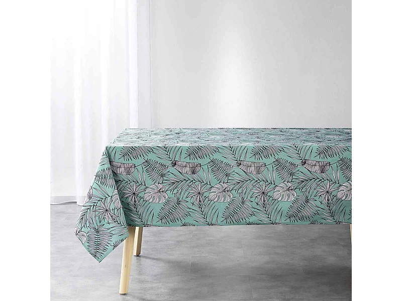 Nappe Rectangulaire "Puebla" 140x240cm Menthe