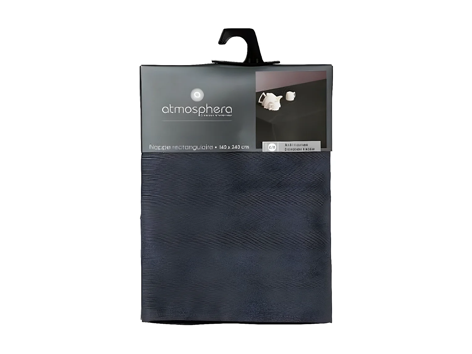 Nappe Antitache "Unie" 140x240cm Ardoise