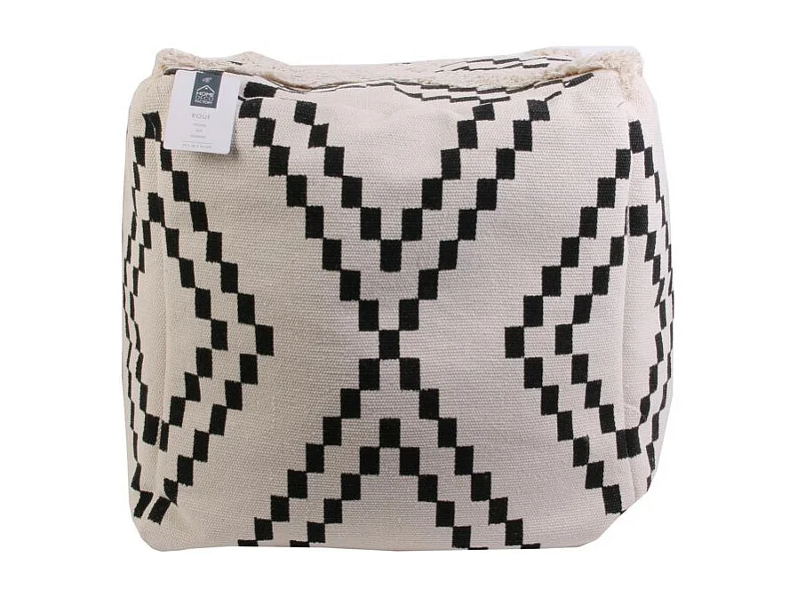 Pouf Berbere Mirage 45x45x45cm - Lot De 2