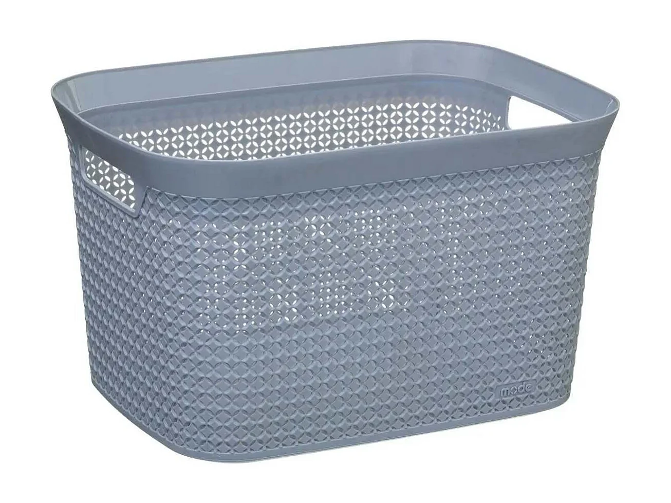 Panier de Rangement "Scandi" 25L Gris