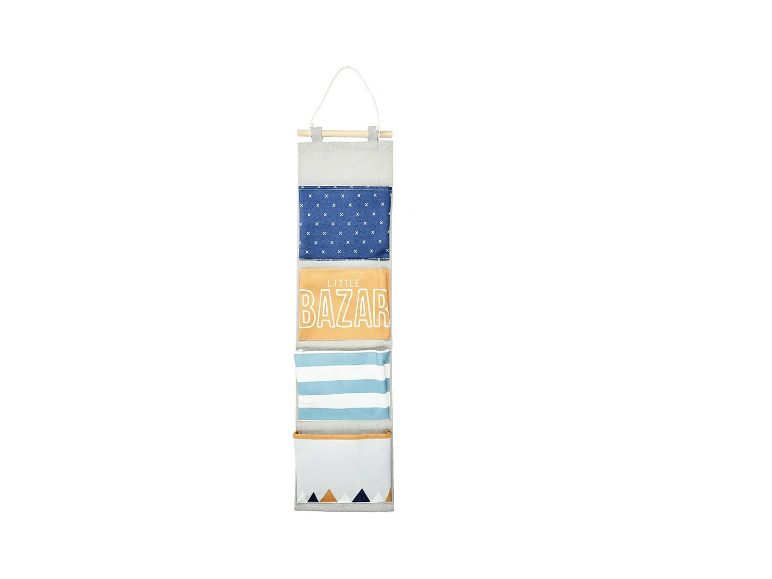 Rangement à Suspendre Enfant "Vertical" 86cm Bleu