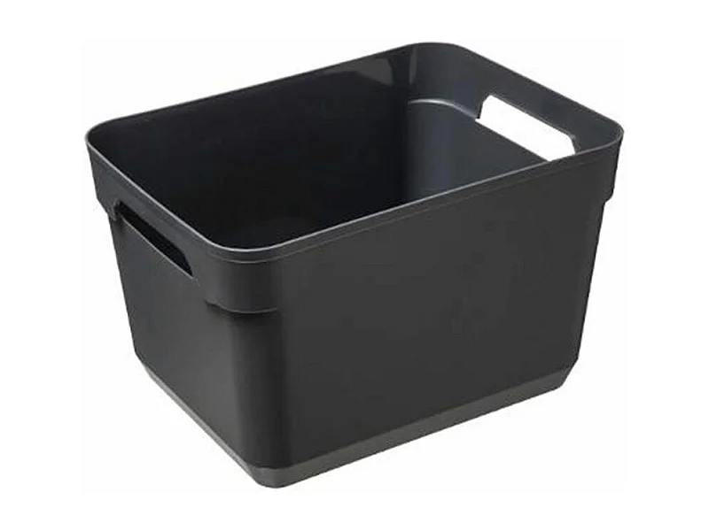 Bac de Rangement "Solutions" 43cm Gris