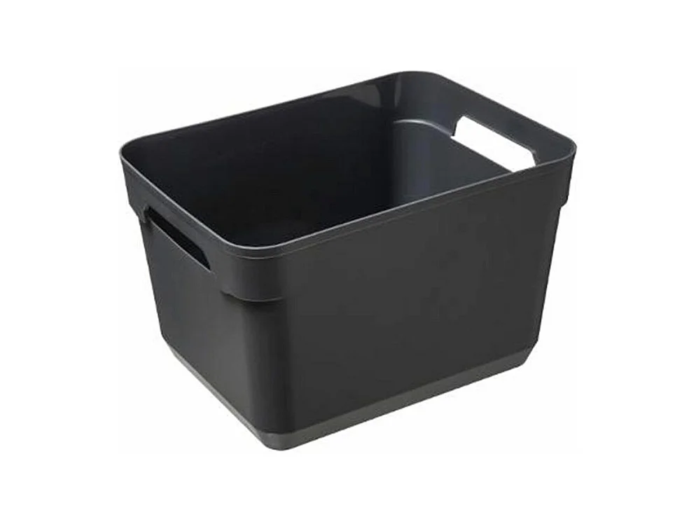 Bac de Rangement "Solutions" 43cm Gris