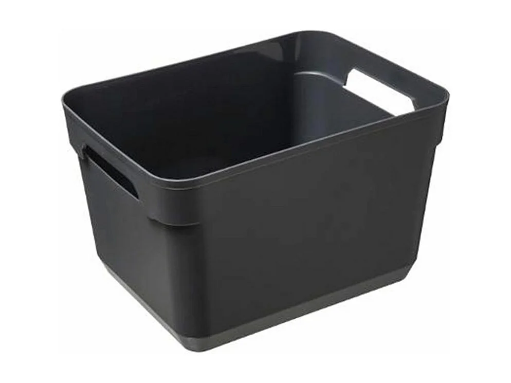 Bac de Rangement "Solutions" 43cm Gris