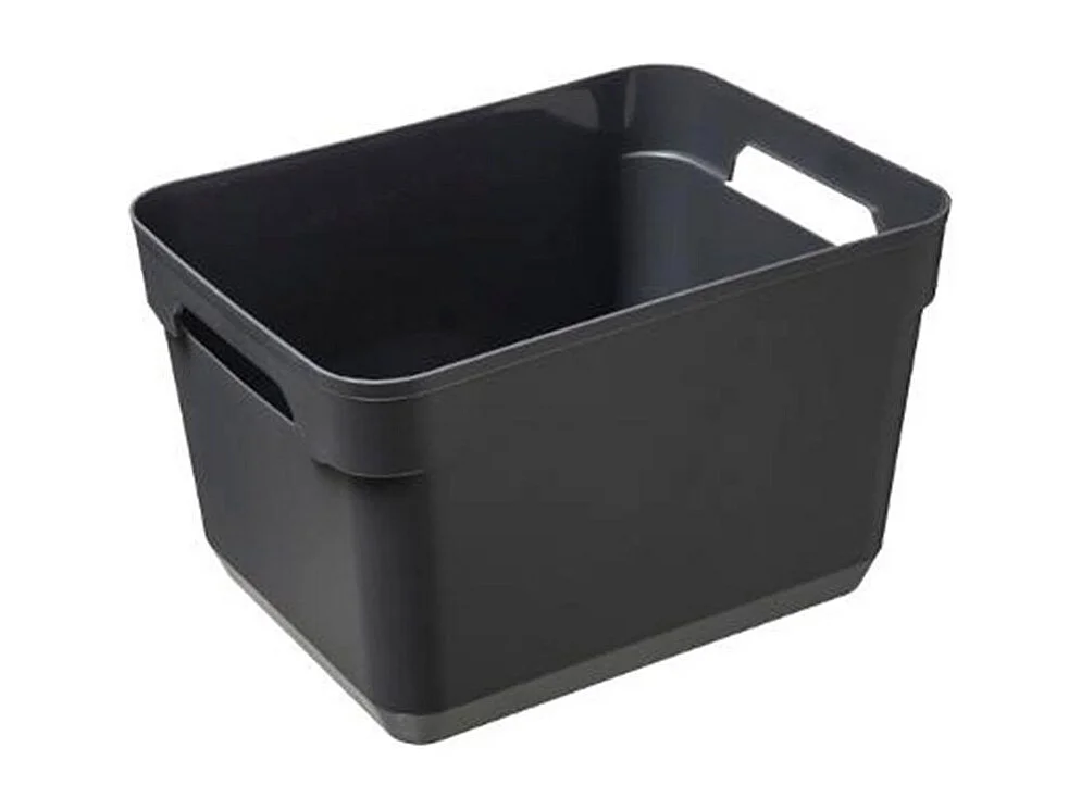 Bac de Rangement "Solutions" 43cm Gris