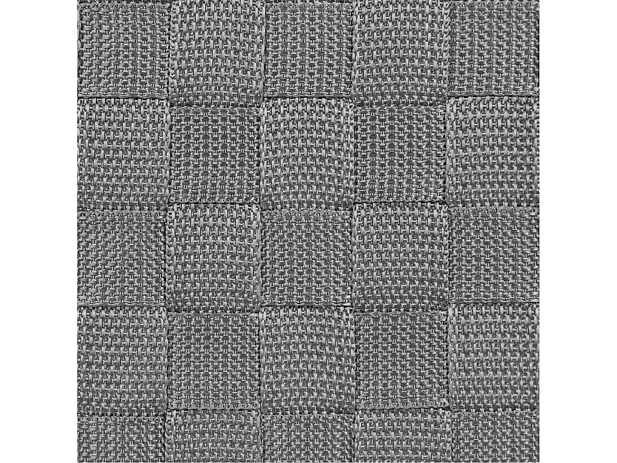 Panier de Rangement "Biseauté" 28cm Gris Foncé