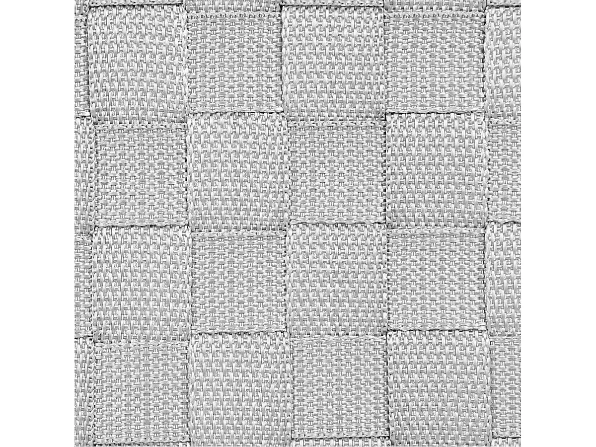 Panier de Rangement "Biseauté" 28cm Gris