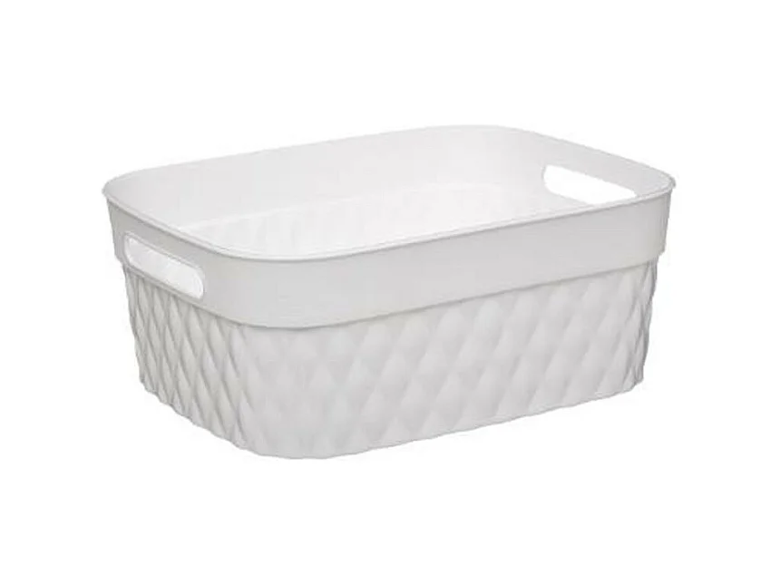 Panier Multi-Usages "Disco" 27cm Blanc