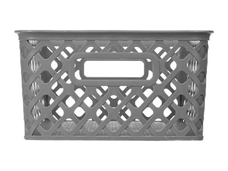 Panier Multi-Usages "Basket" 10cm Gris