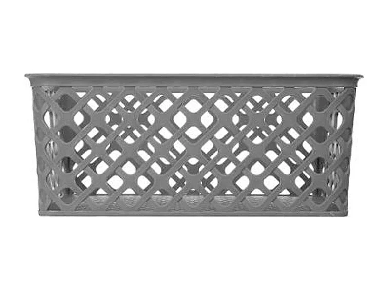 Panier Multi-Usages "Basket" 10cm Gris