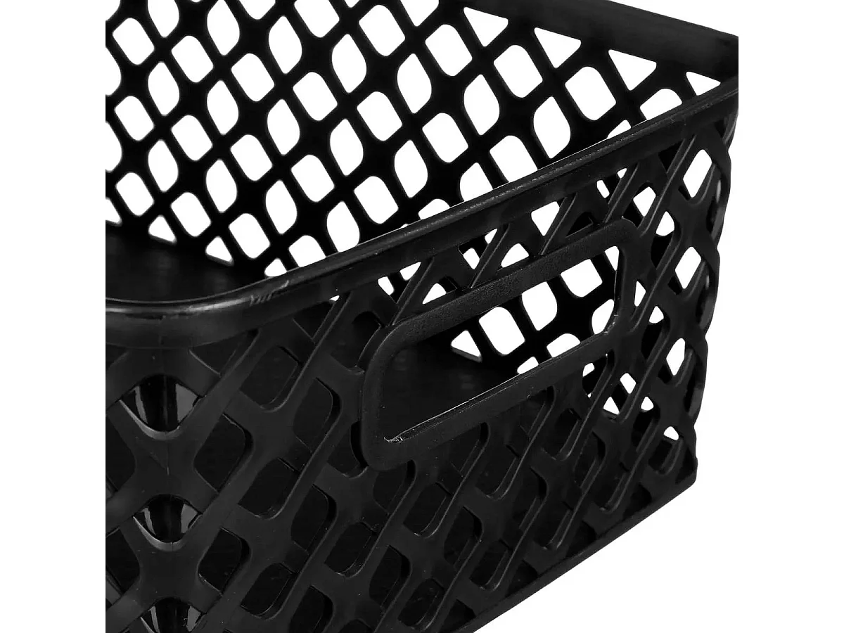Panier Multi-Usages "Basket" 10cm Noir