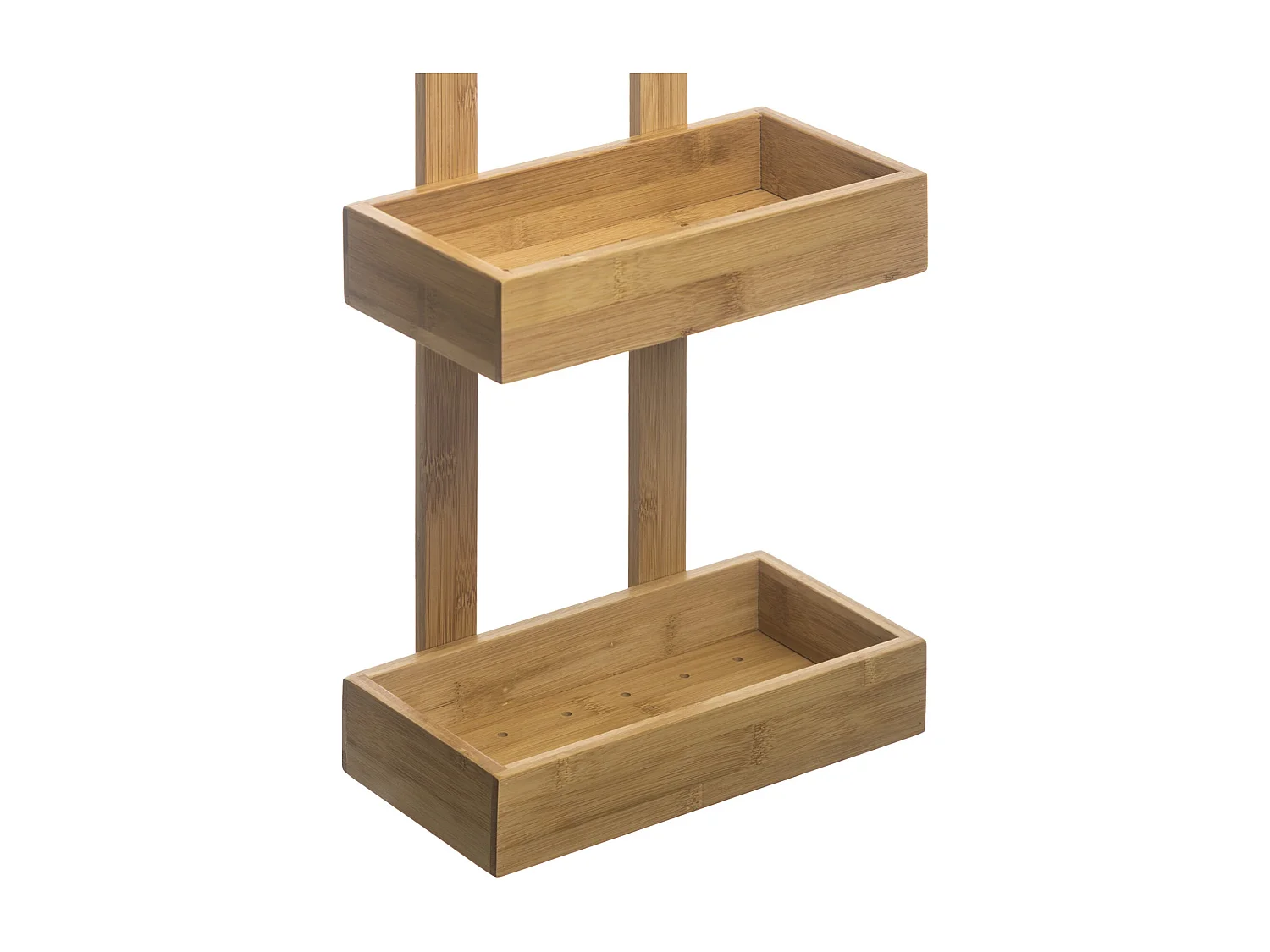 Support de Douche 2 Etagères "Amaury" 60cm Naturel