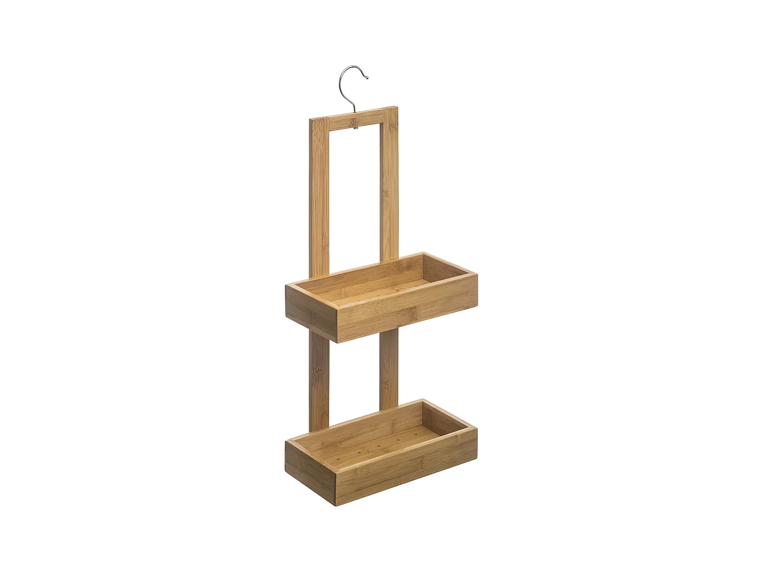 Support de Douche 2 Etagères "Amaury" 60cm Naturel