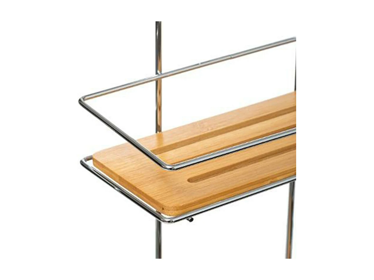 Support Douche 2 Niveaux "Venterra" 45cm Naturel