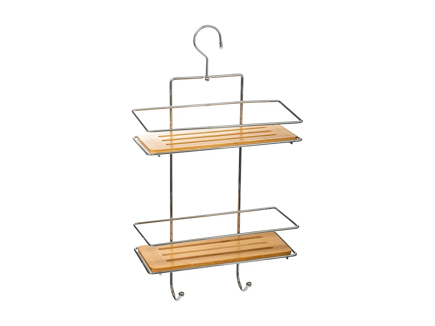 Support Douche 2 Niveaux "Venterra" 45cm Naturel