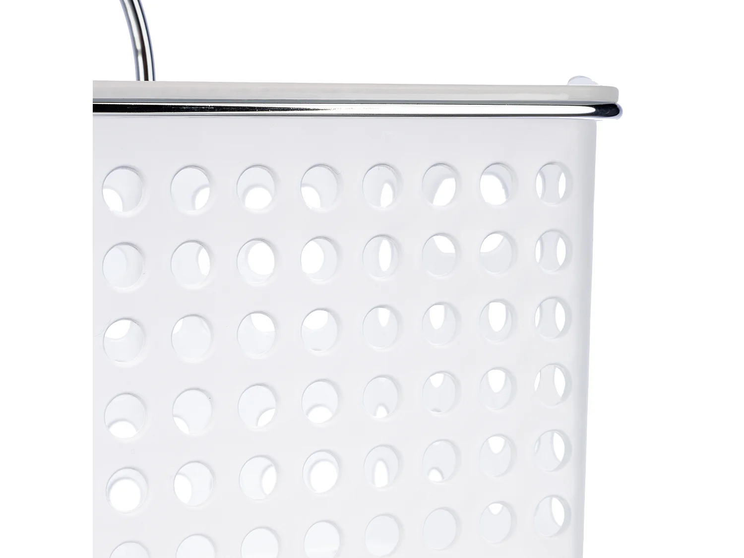 Support de Douche "2 Paniers" Blanc