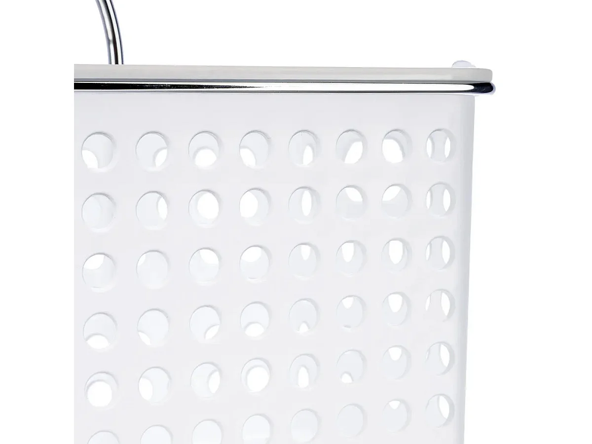 Support de Douche "2 Paniers" Blanc