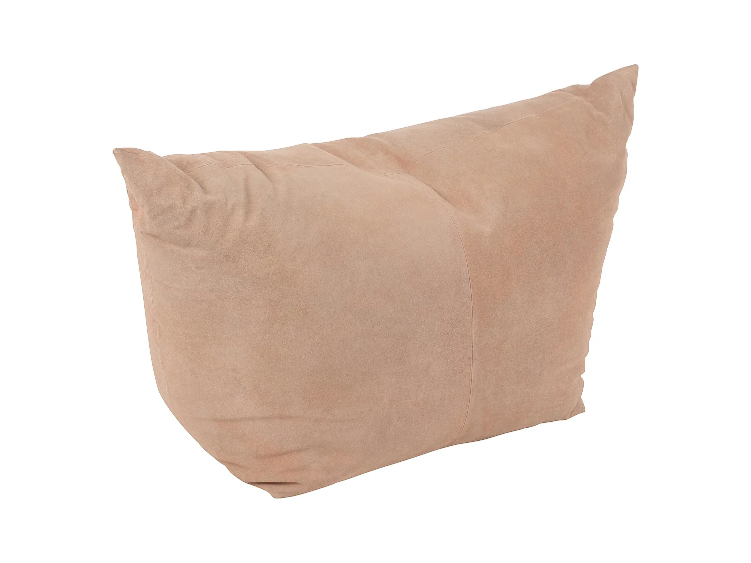 Pouf en Cuir Design "Mélissa" 45cm Rose