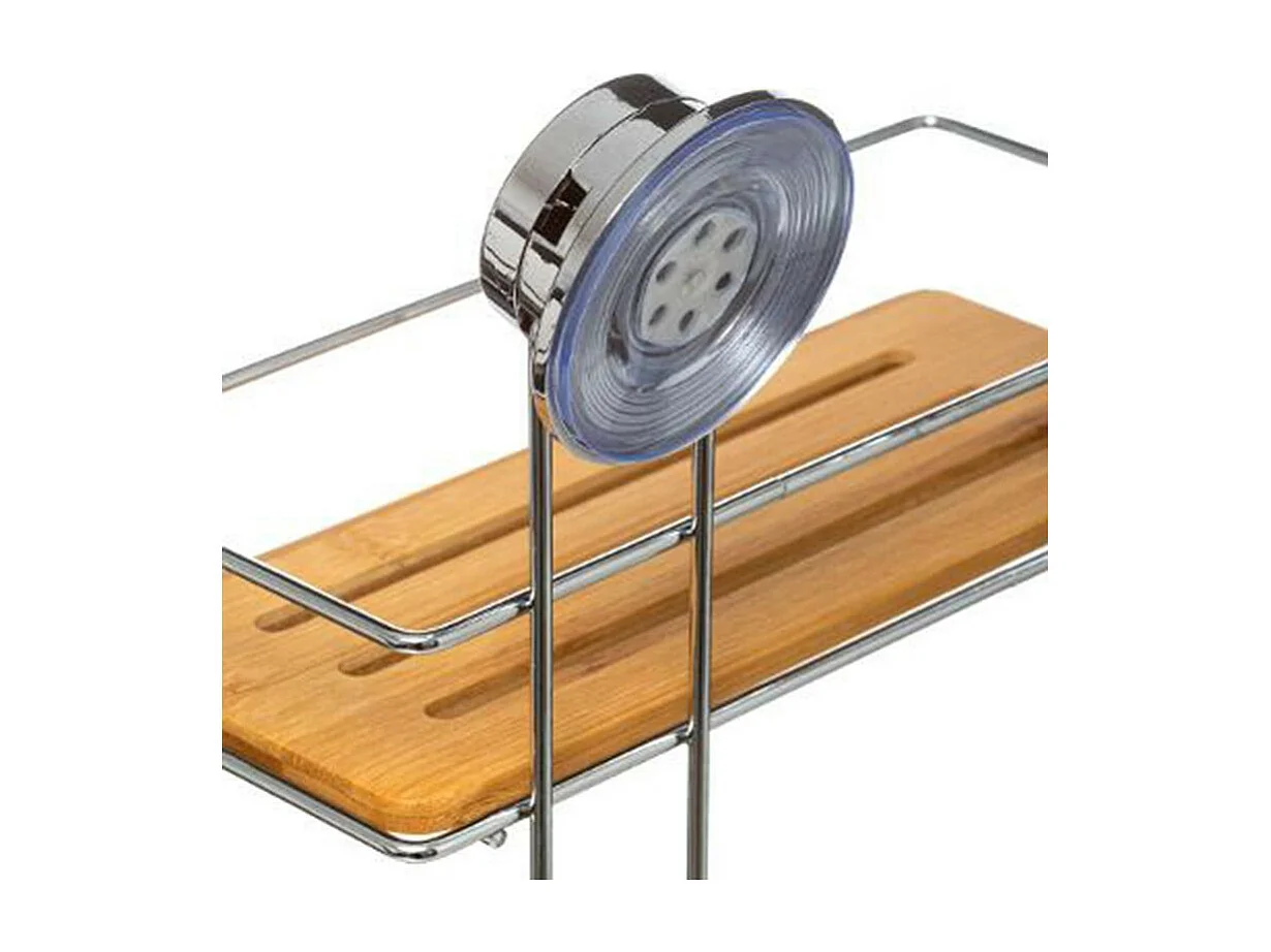 Étagère Douche 2 Niveaux "Venterra" 36cm Naturel