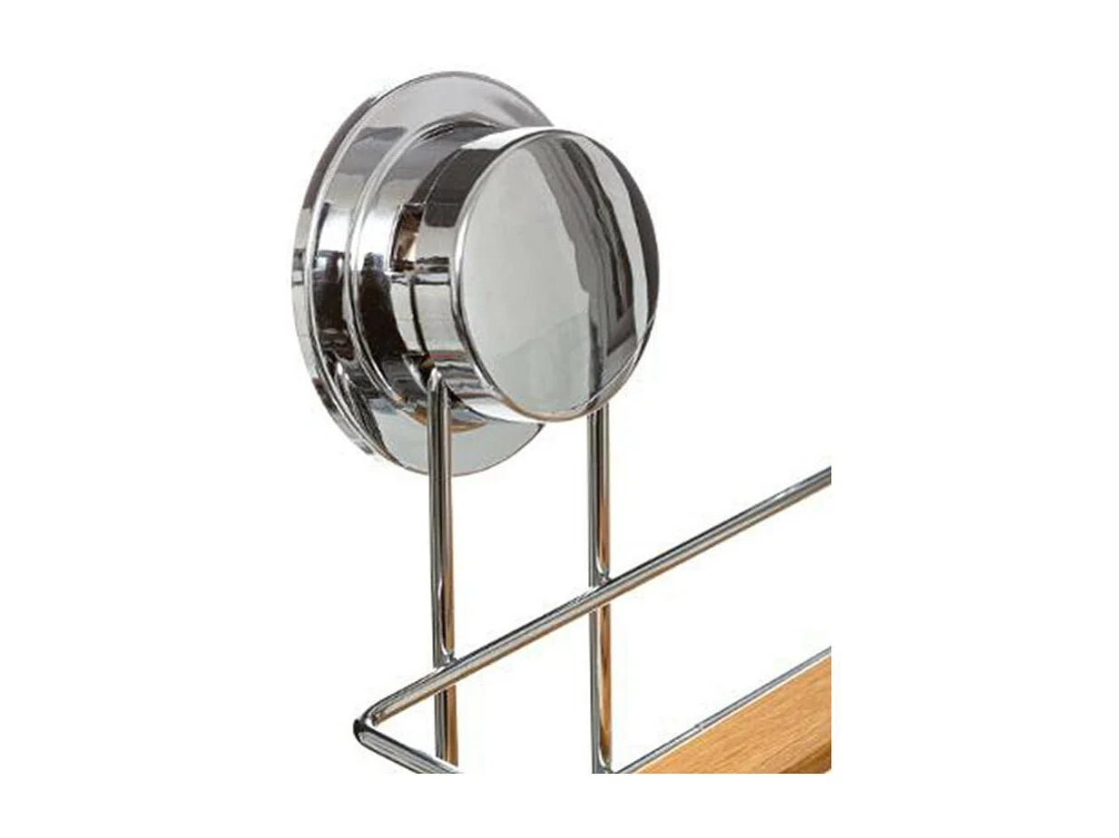 Étagère Douche 2 Niveaux "Venterra" 36cm Naturel