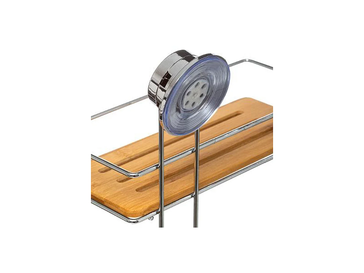 Étagère Douche 2 Niveaux "Venterra" 36cm Naturel