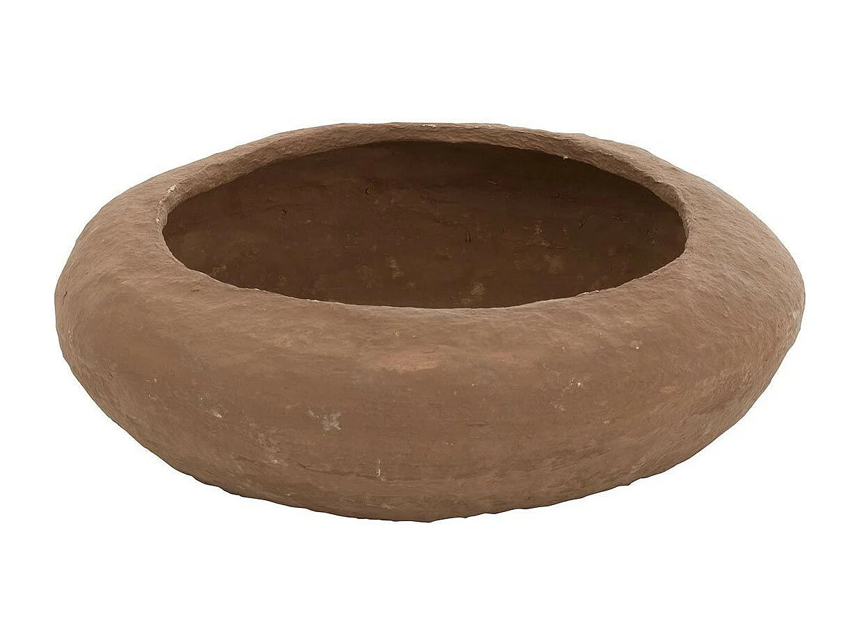 Coupelle Déco "Papier Mâché" 40cm Marron