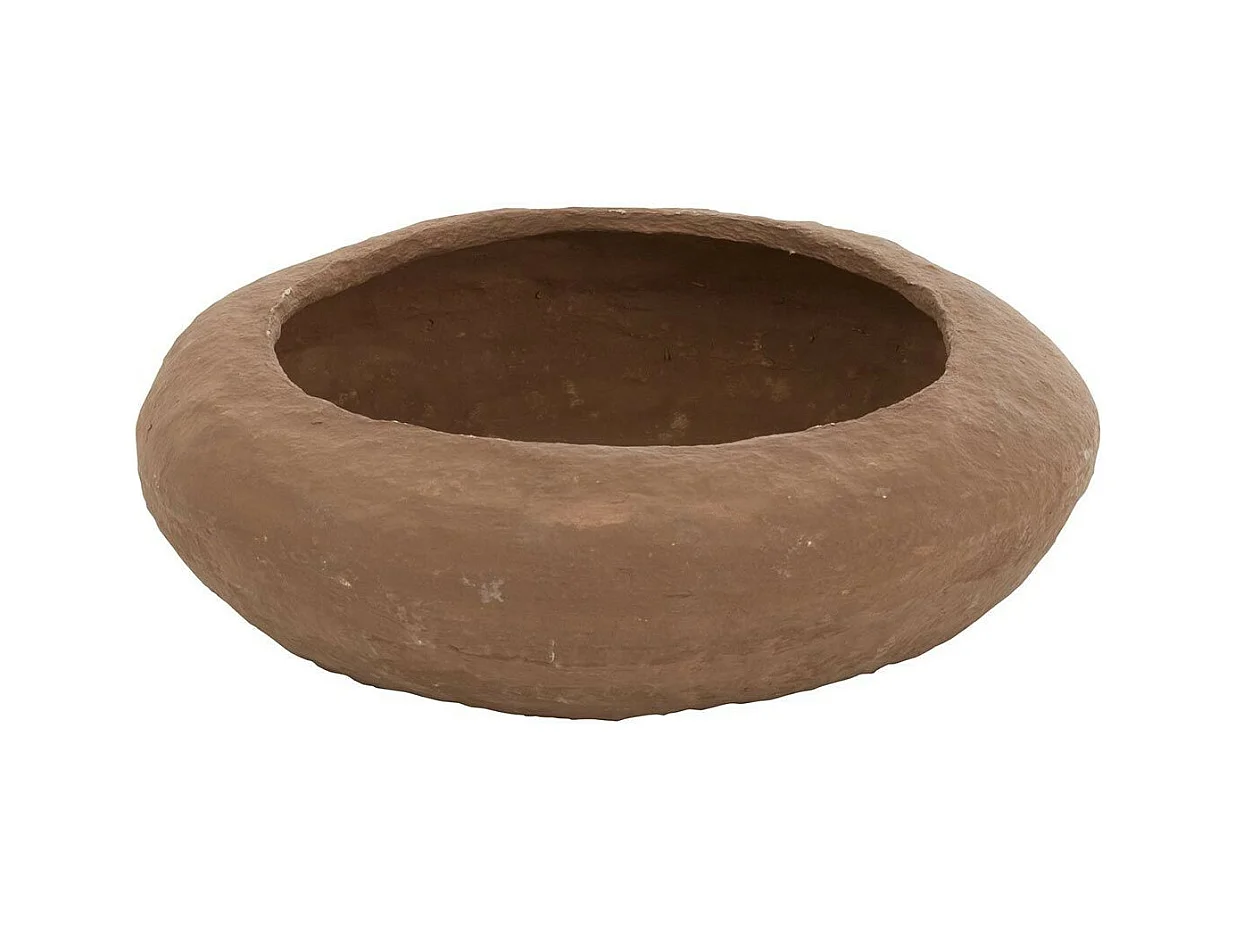 Coupelle Déco "Papier Mâché" 40cm Marron