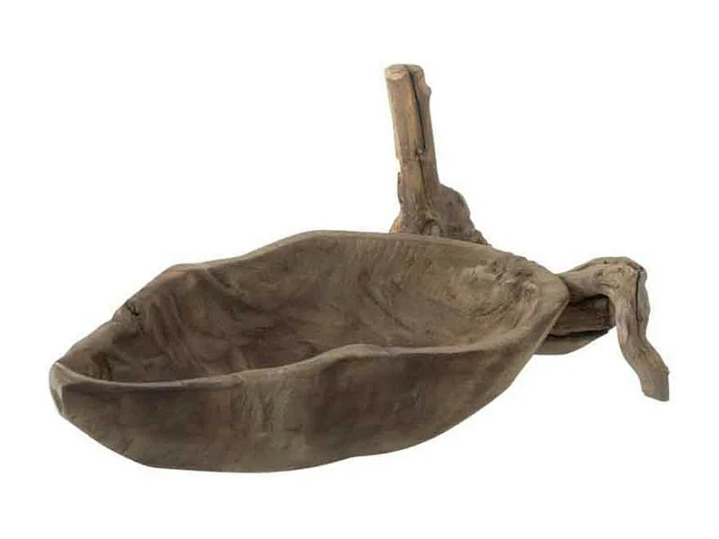 Coupelle Déco "1 Compartiment" 35cm Naturel