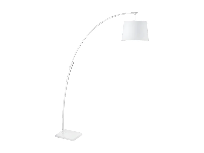 Lampadaire Arc Design "Missoula" 188cm Blanc