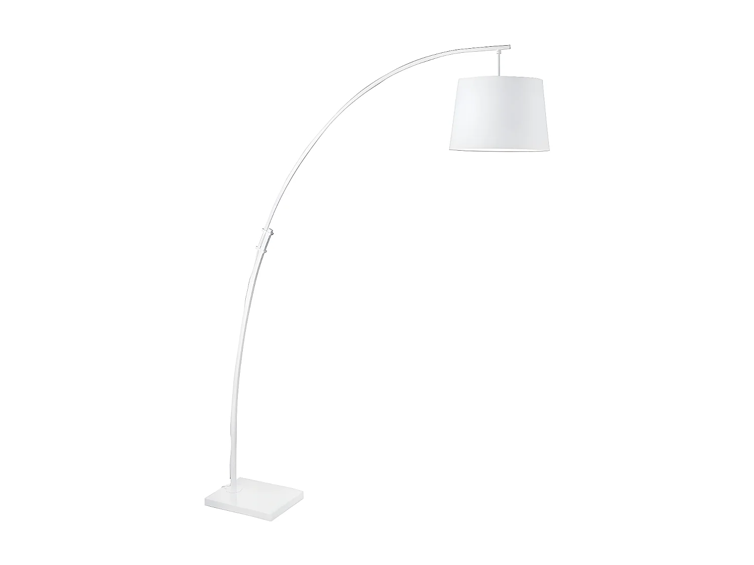 Lampadaire Arc Design "Missoula" 188cm Blanc