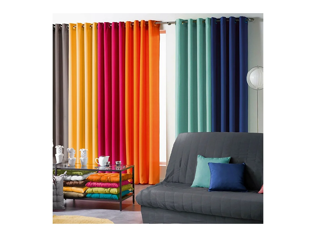 Housse de Clic-Clac "Essentiel" 120x140cm Noir