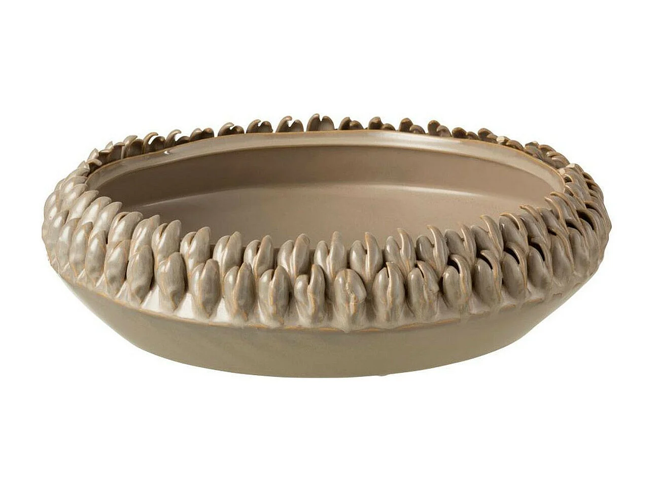 Coupelle en Céramique "Ibiza Design" 24cm Gris