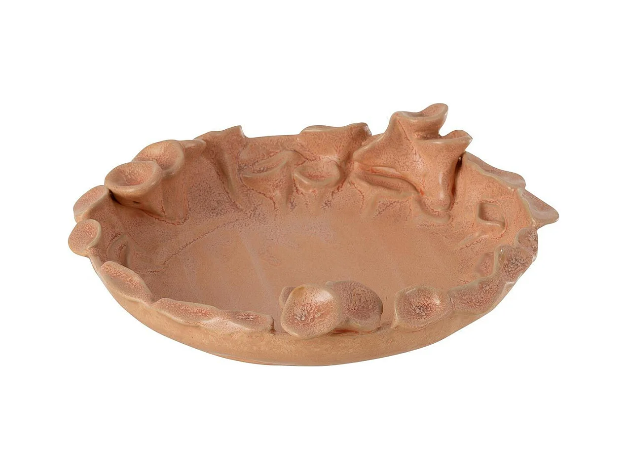 Coupelle en Céramique "Ibiza Rond" 21cm Orange