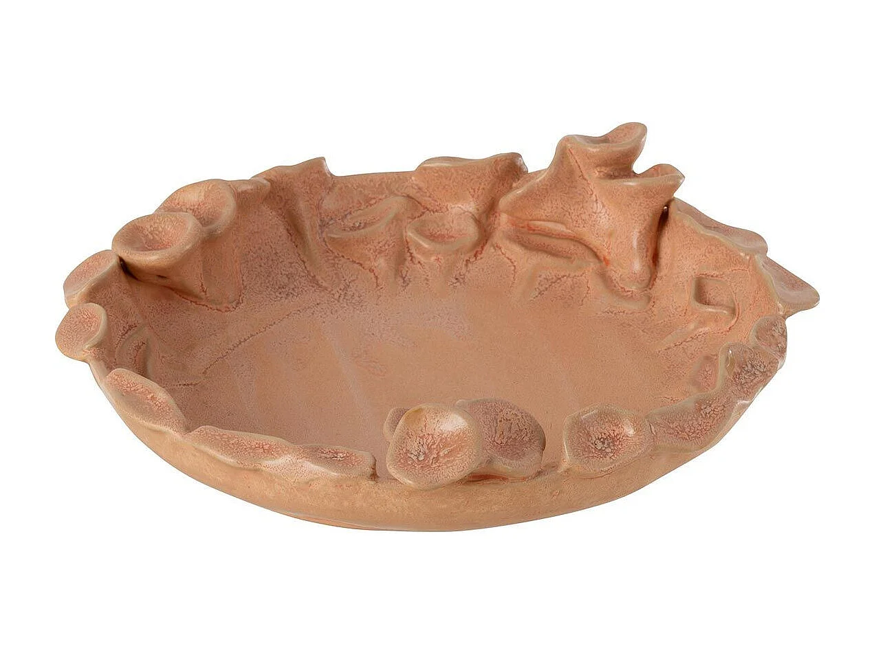 Coupelle en Céramique "Ibiza Rond" 21cm Orange