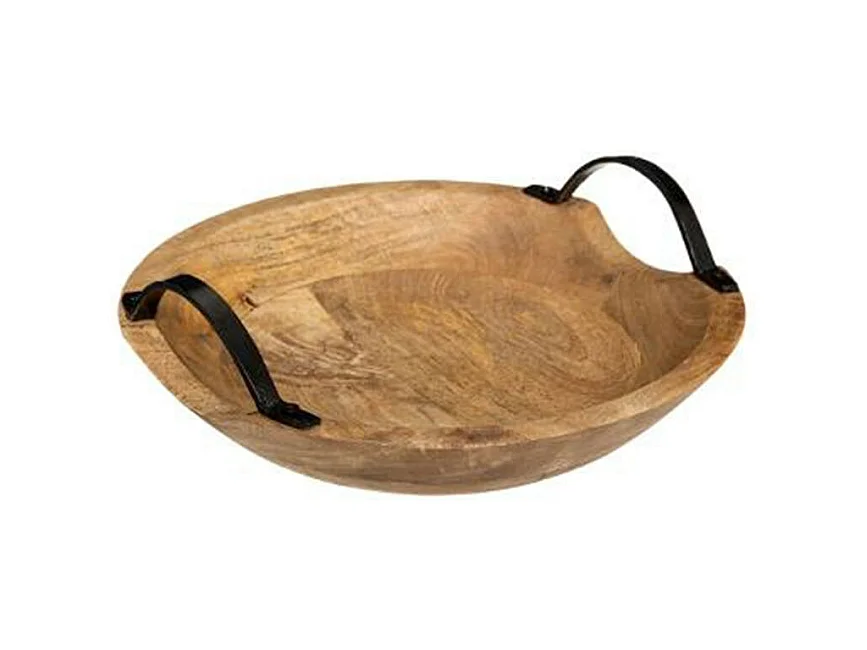 Coupelle Déco en Bois "Wild" 29cm Naturel
