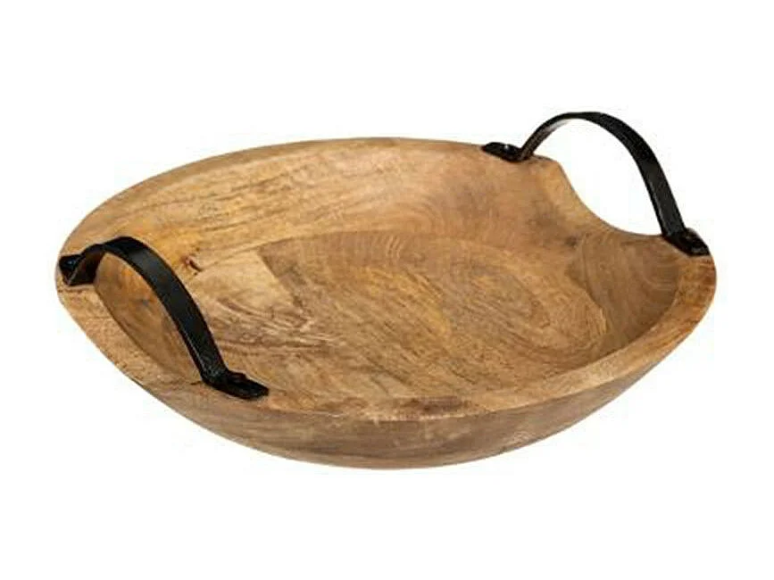 Coupelle Déco en Bois "Wild" 29cm Naturel