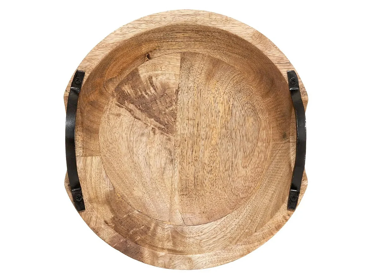 Coupelle Déco en Bois "Wild" 29cm Naturel