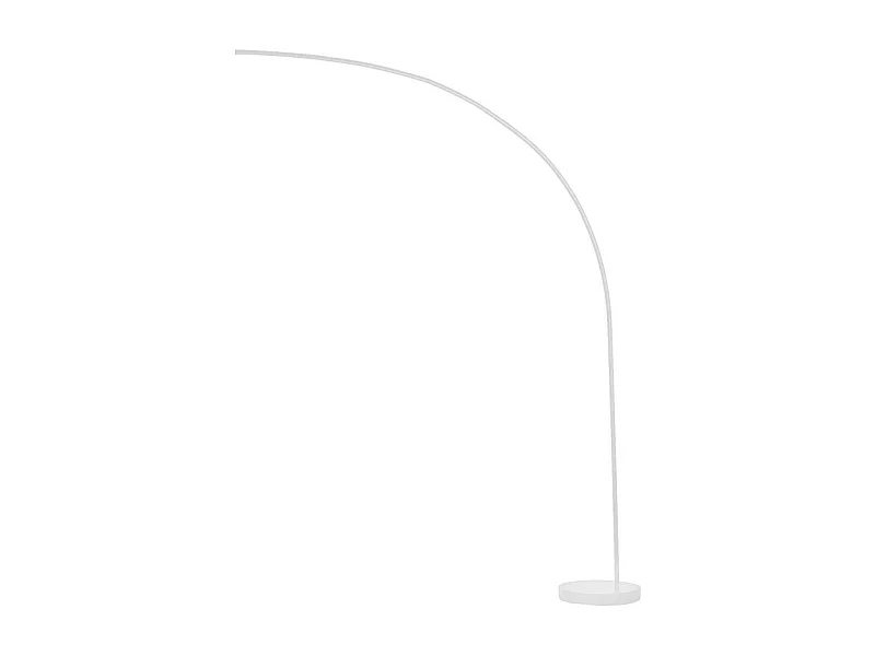 Lampadaire Arc Led Design "Ekalaka" 185cm Blanc