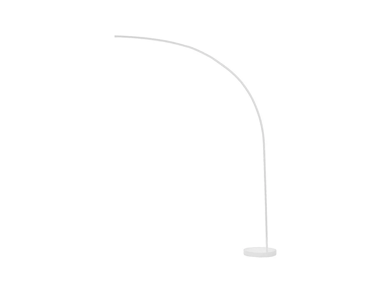 Lampadaire Arc Led Design "Ekalaka" 185cm Blanc