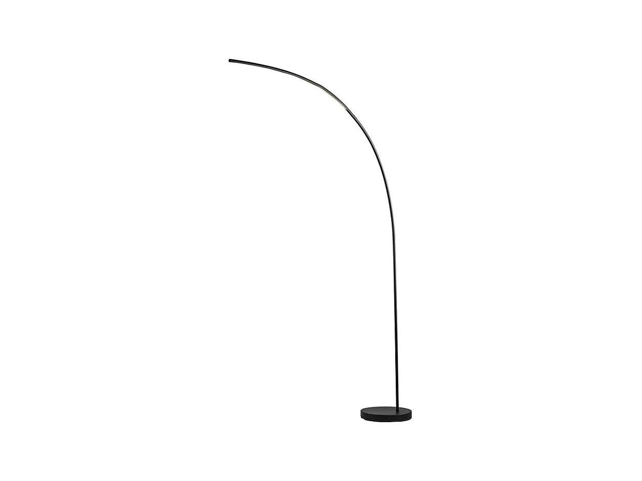 Lampadaire Arc Led Design "Ekalaka" 185cm Noir