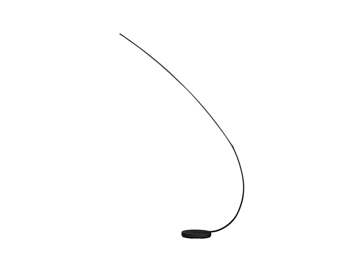 Lampadaire Arc Led Design "Dutton" 170cm Noir