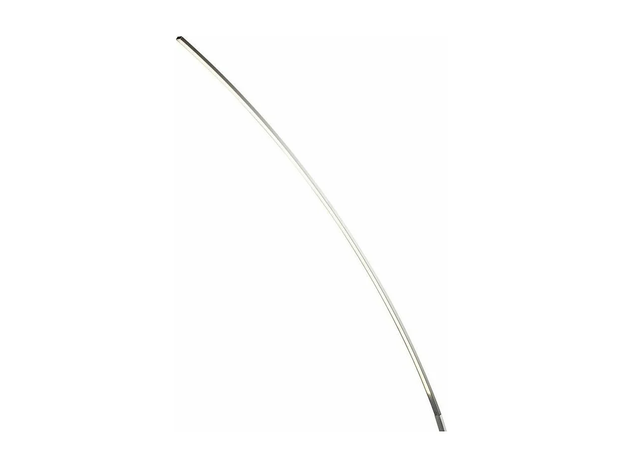 Lampadaire Arc Led Design "Dutton" 170cm Argent
