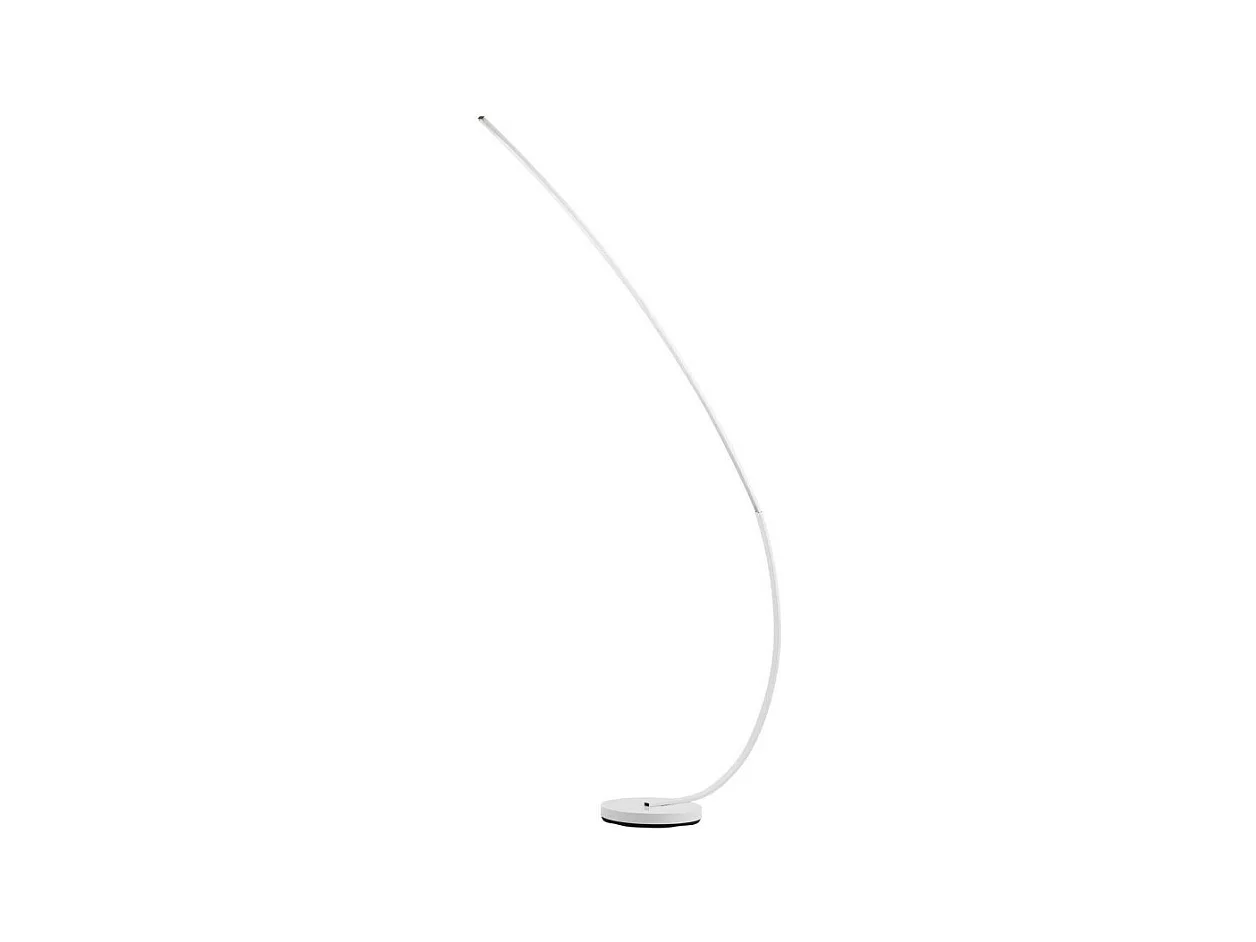 Lampadaire Arc Led Design "Dutton" 170cm Blanc