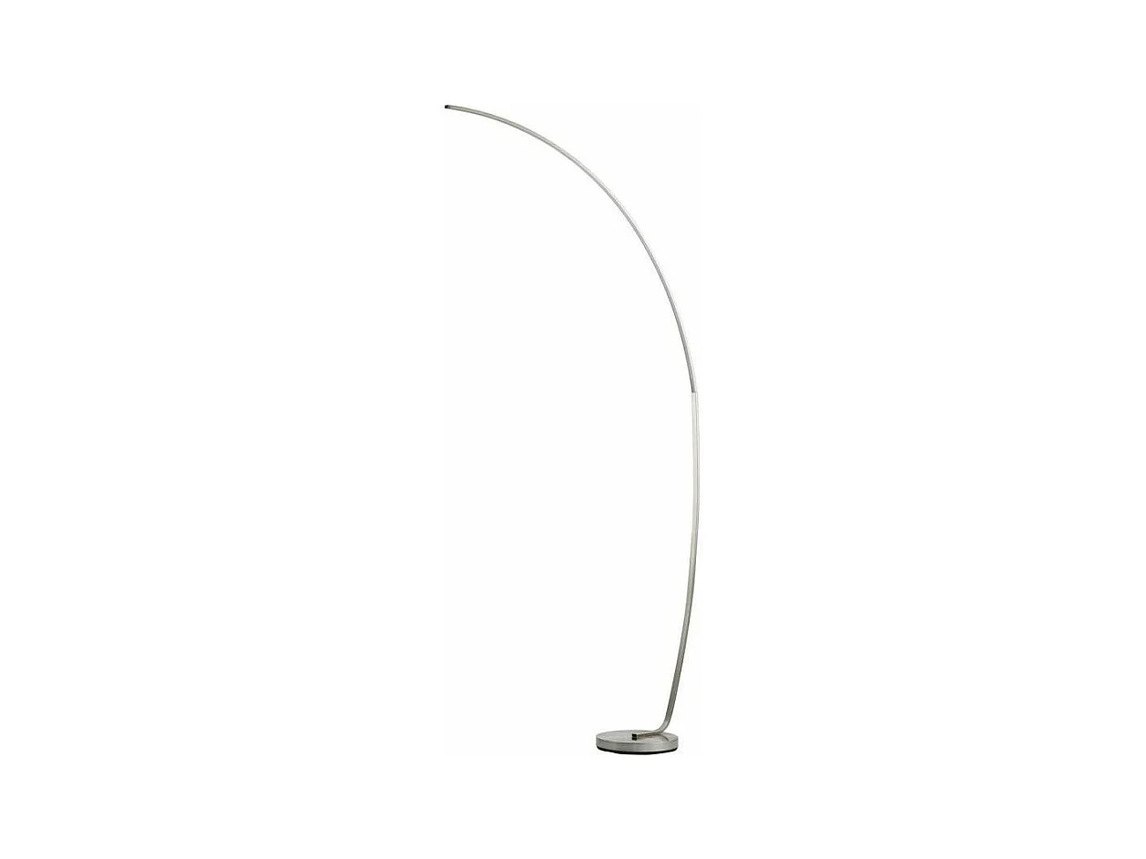 Lampadaire Arc Led Design "Drummond" 170cm Gris