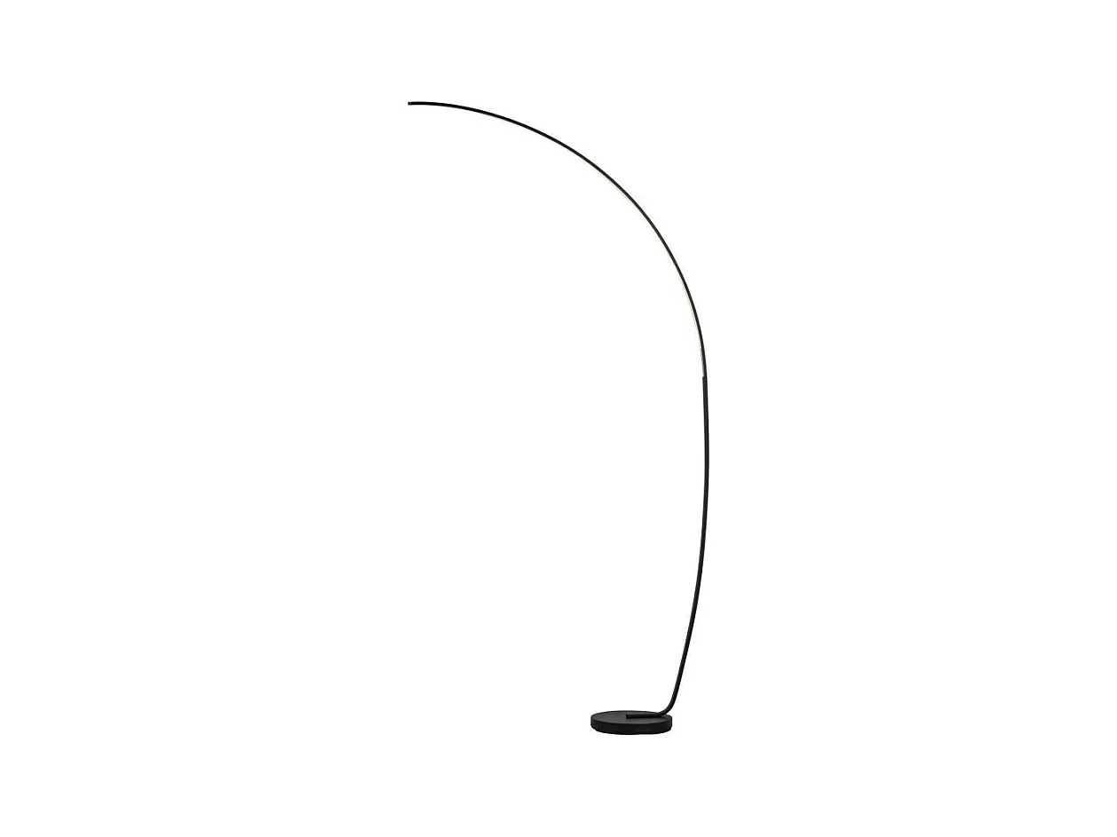 Lampadaire Arc Led Design "Drummond" 170cm Noir