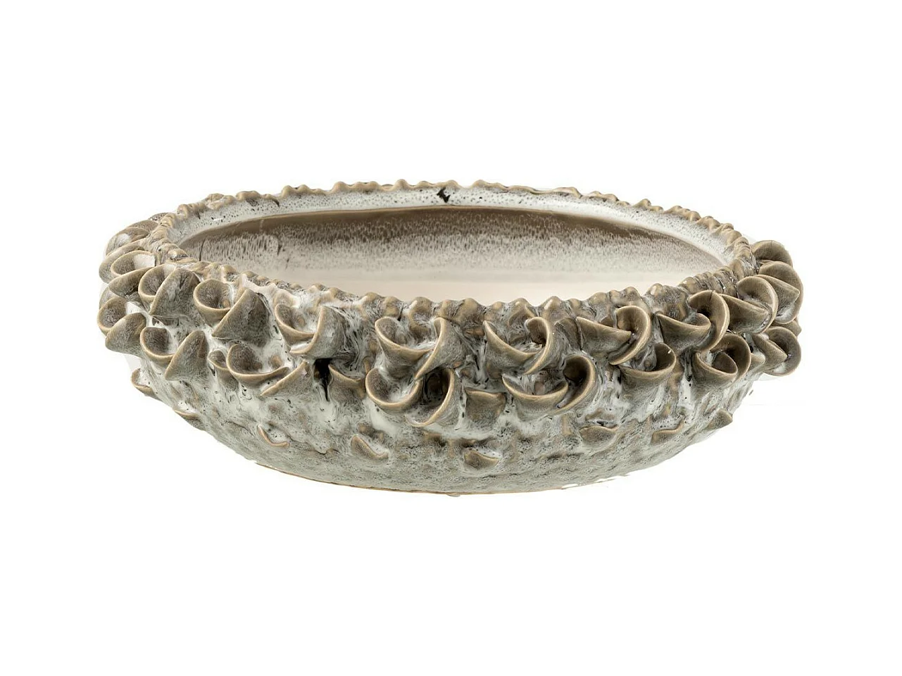 Coupelle Ronde en Céramique "Vida" 28cm Gris