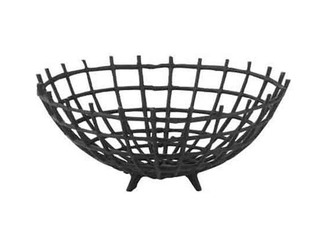 Coupelle Déco en Métal "Odario" 30cm Noir